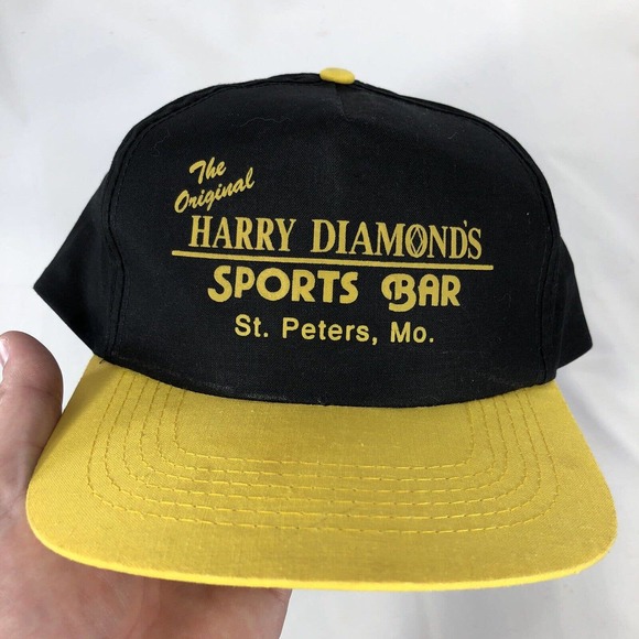 THE ORIGINAL HARRY DIAMONDS SPORTS BAR ST PETERS MISSOURI HAT CAP SNAPBACK OSFM - Picture 11 of 11